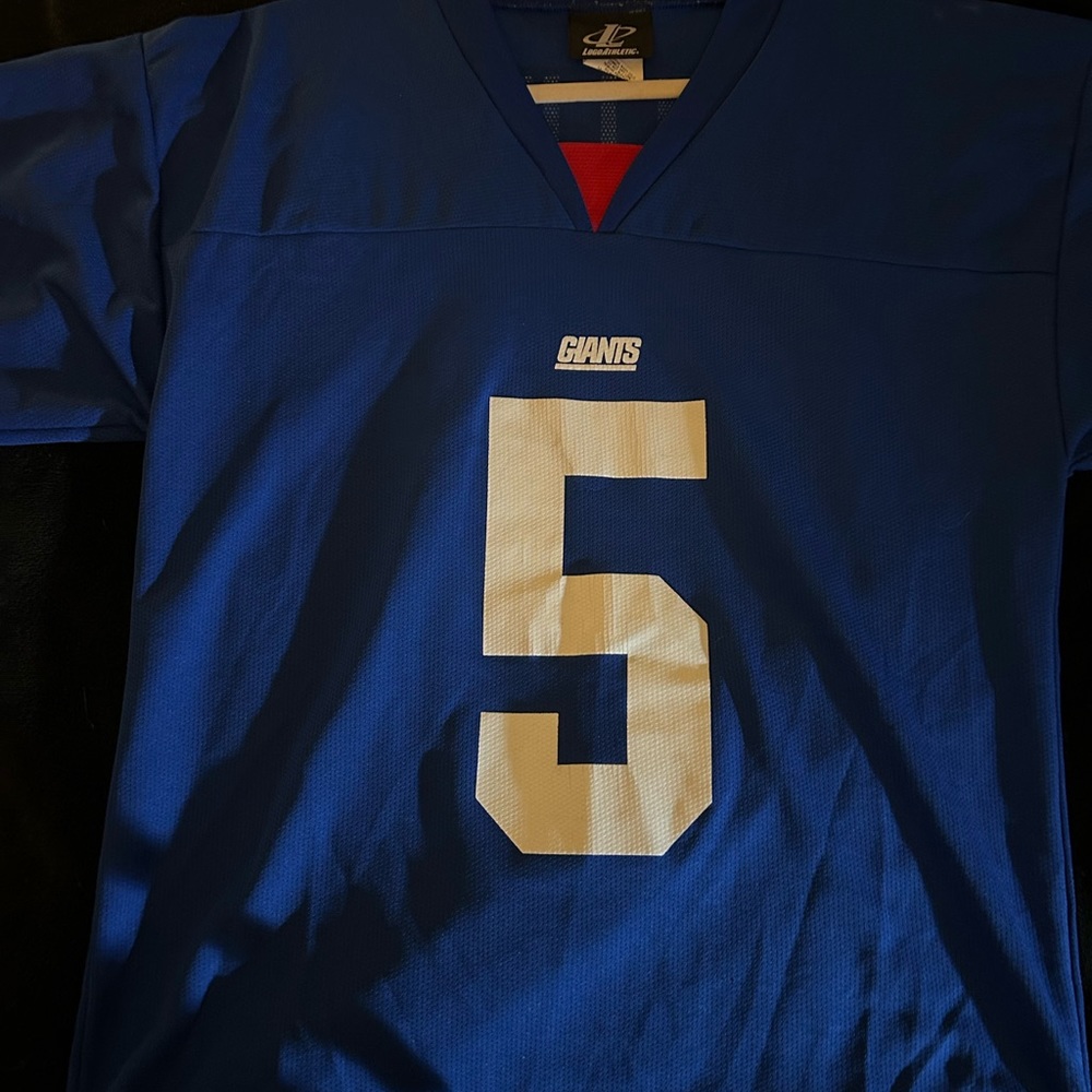 Vintage Logo Athletic New York Giants Kerry Collins Jersey Size Medium